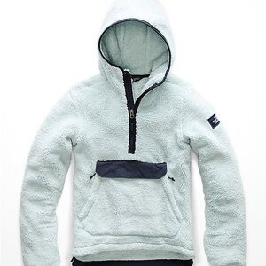 The North Face Cozy Light Blue Fleece Hoodie